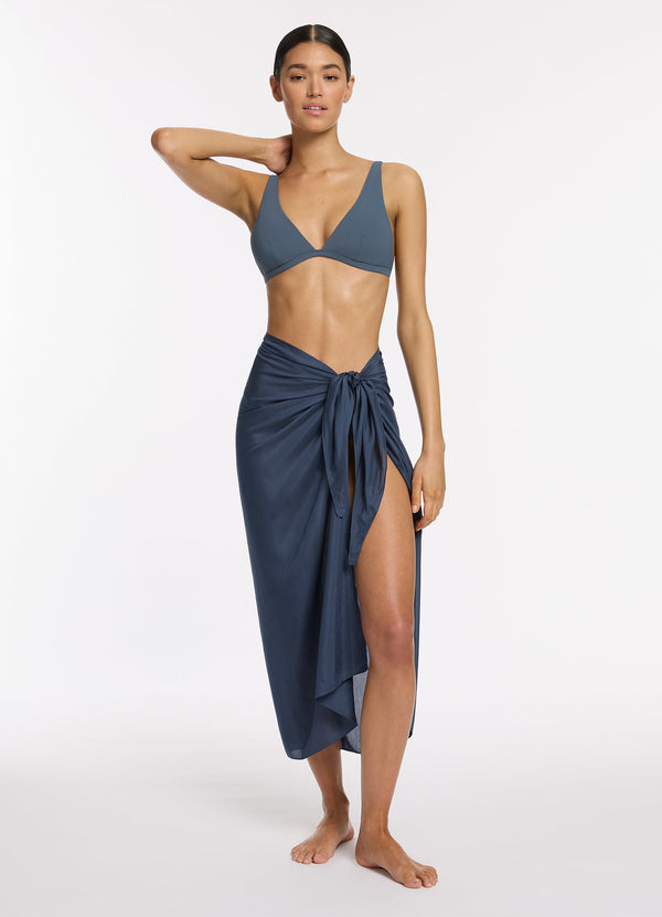 Jetset Sarong - Steel Blue