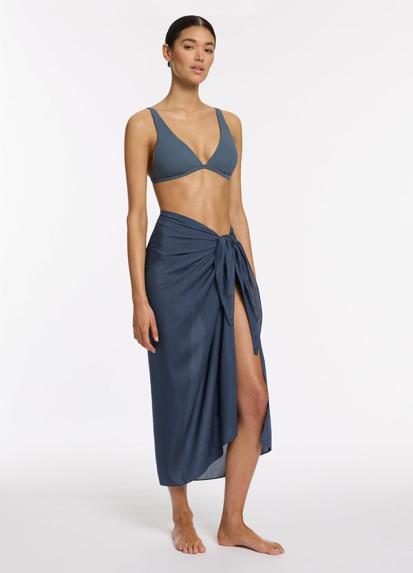 Jetset Sarong - Steel Blue