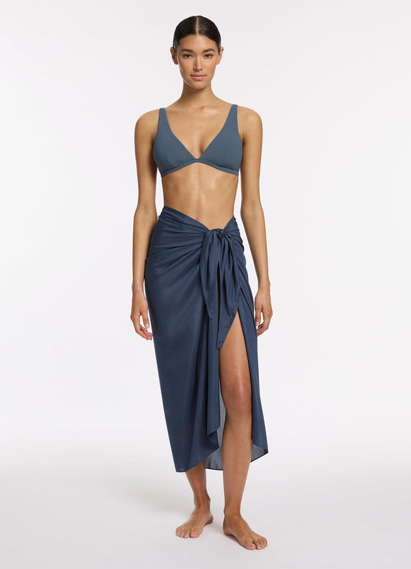 Jetset Sarong - Steel Blue