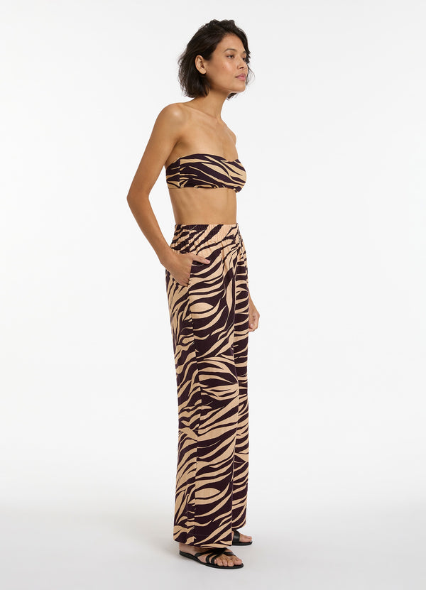 Fine Lines Pants - Port