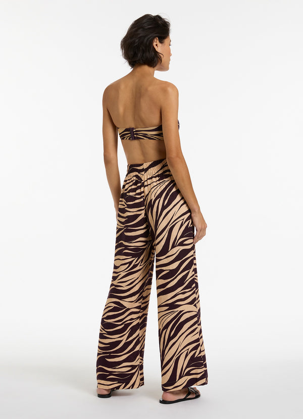 Fine Lines Pants - Port