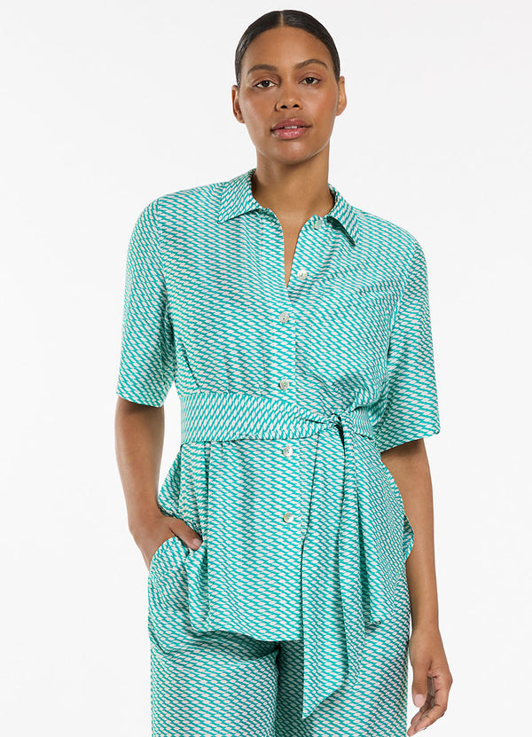 Asceno Short Sleeve Shirt - Mineral
