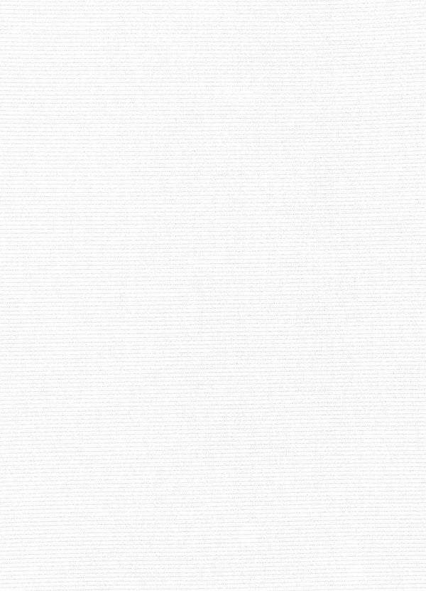 Isla Rib Minimal Bandeau Bikini Top - Cream