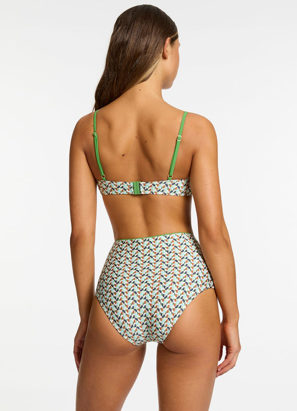 Acacia Tank Bikini Top - Multi