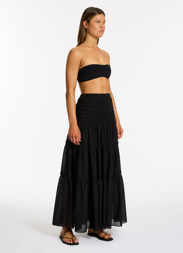 Jetset Convertible Maxi Dress - Black